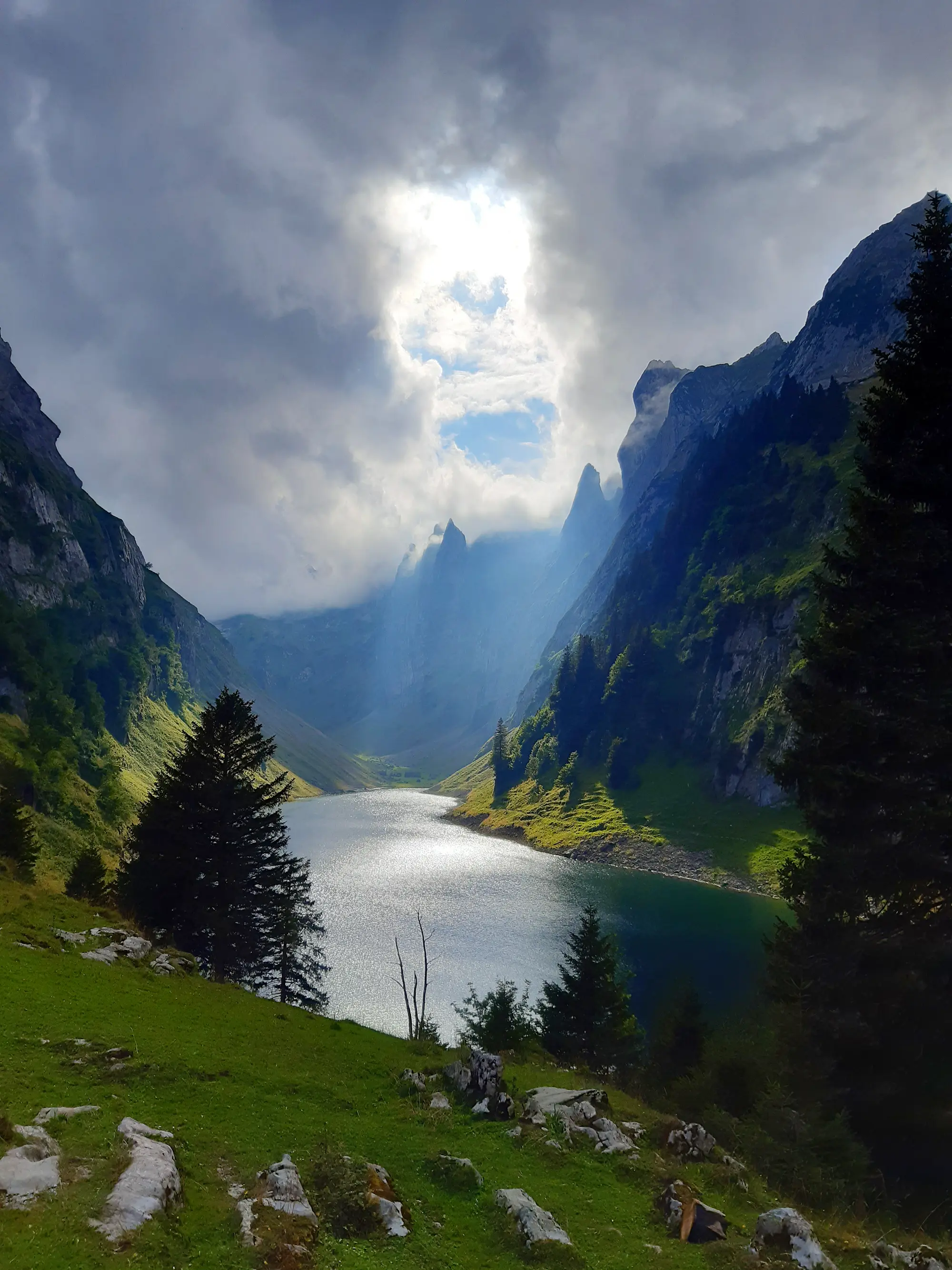 Sonne am Fählensee